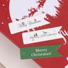100 Pcs Christmas Gift Tags Holiday Present Labels With Merry Christmas Lettering Design Decorative Hanging Tags