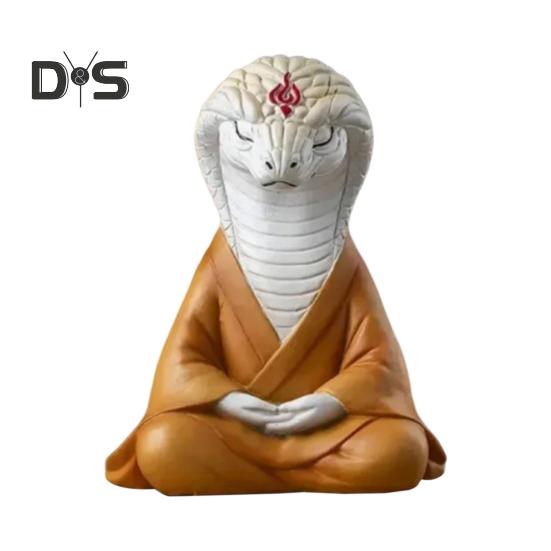 

Статуэтка змеи из смолы Дзен 2025 год Змеи Украшение для медитации Статуэтка змеи для удачи, богатства, домашнего офиса, автомобиля, декор рабочего стола