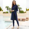 Women Muslim Swimwear Bathing Suit With Cap Swimsuit Beachwear Women Swimwear Long Sleeve Trousers Sports Conservative Beachwear