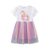 26 Years Old Girls' Short Sleeve Mesh Princess Dress - Summer & Spring Thin Gauze Skirt