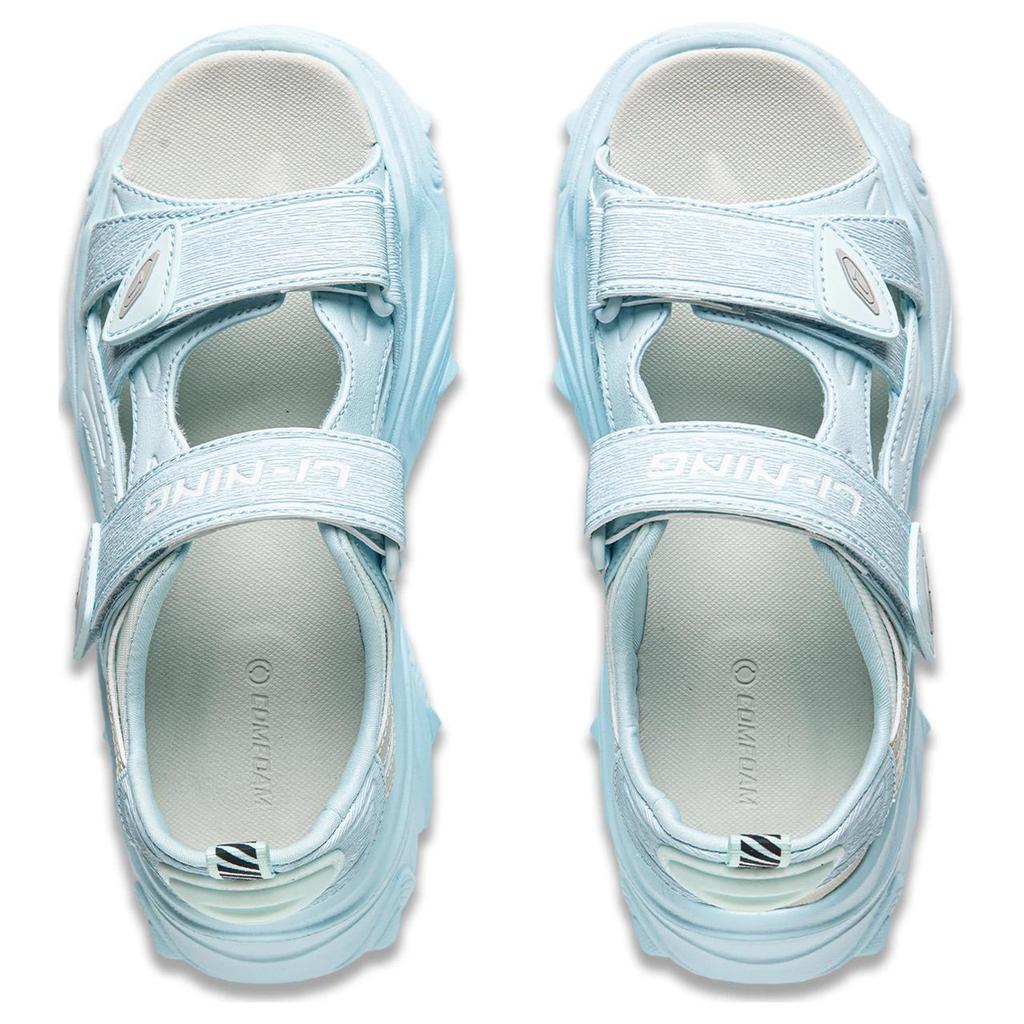 New LiNing SOFT COCA Beach Sandals Women's Blue AGUU002-5