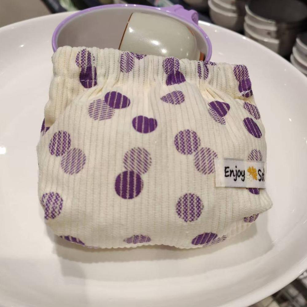

Cute Mini Shrapnel Bag Corduroy Soft Cosmetic Bag Earphone Bag Women