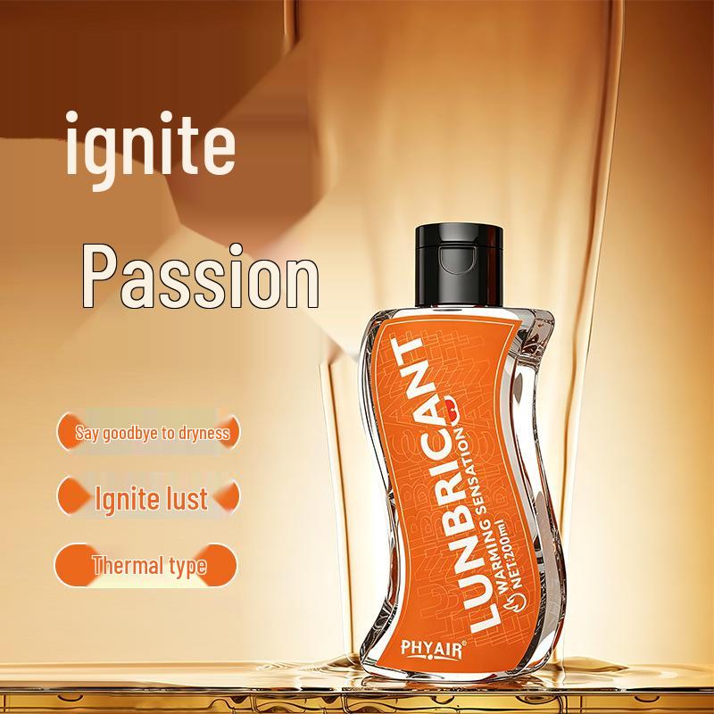 Cosmic Love Phyair Heat Sensation Anal Lubricant - Strawberry Aloe, Water Soluble, No-Rinse, with Hyaluronic Acid.