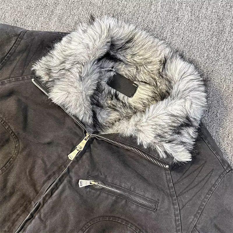 Giacca Giapponese alla Moda Versatile Pigra con Aquila - Trendy, Semplice, Pesante, Stile Lavato