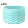 Portable Bottle Sleeve for Commute Silicone Cup Boot, Fish Scale Pattern Decor, Soft Elastic Water Protector Protective Sleeve, Anti-Slip Bottom Cover