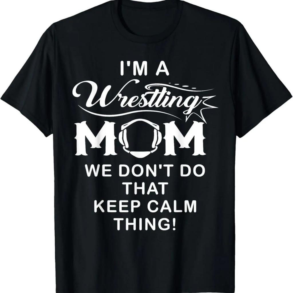 Ich bin eine Wrestling-Mama Bestes lustiges Wrestling-Mama T-Shirt