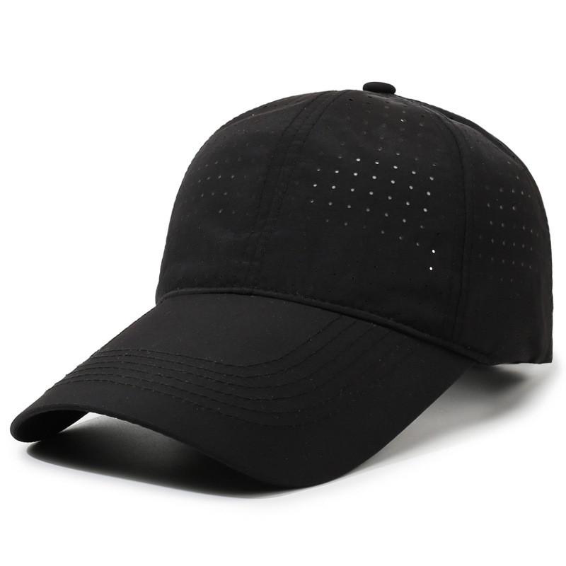 Summer Breathable Adjustable Baseball Cap With Extended Brim For Outdoor Sun Protection