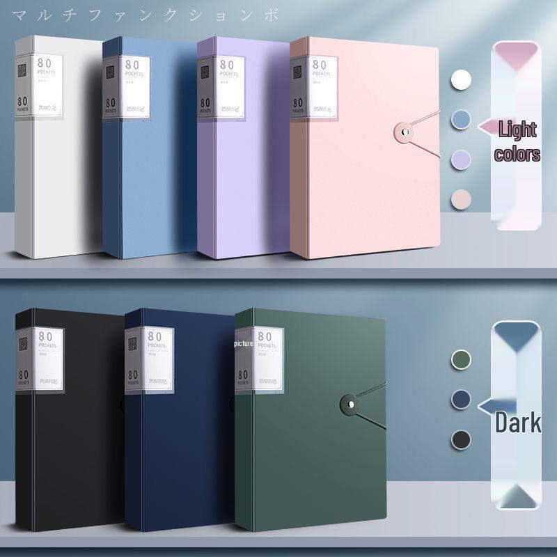 Transparent A4 File Folder - Insert Paper Storage Office Organizer