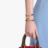 Brass Monogram Bangles Women's Brown M6442