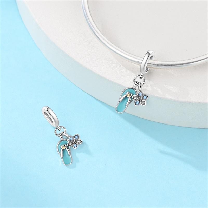 100% Copper Tortoise Starfish Coconut Luminous Ocean Surfing Charms Beads Fitoriginal Bracelets Diy Jewelry