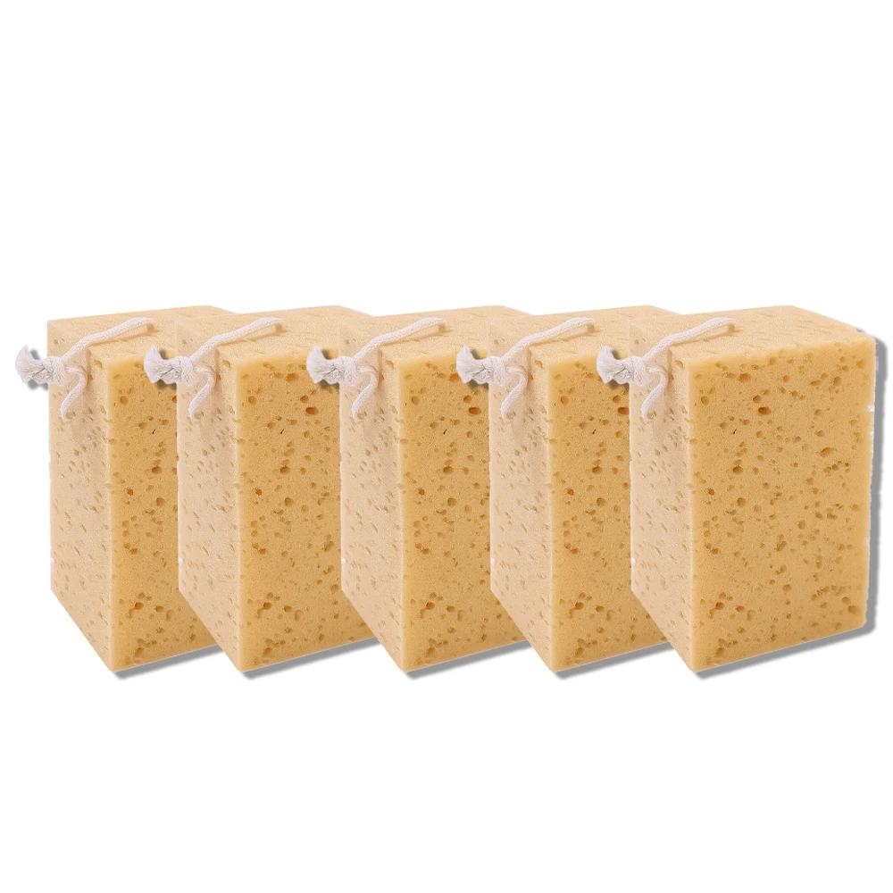 Car Washing Sponge Large Honeycomb Sponges Brush Dusting Detailing Washing Sponge Car Cleaning Tools Motorcycle Car Accessories
