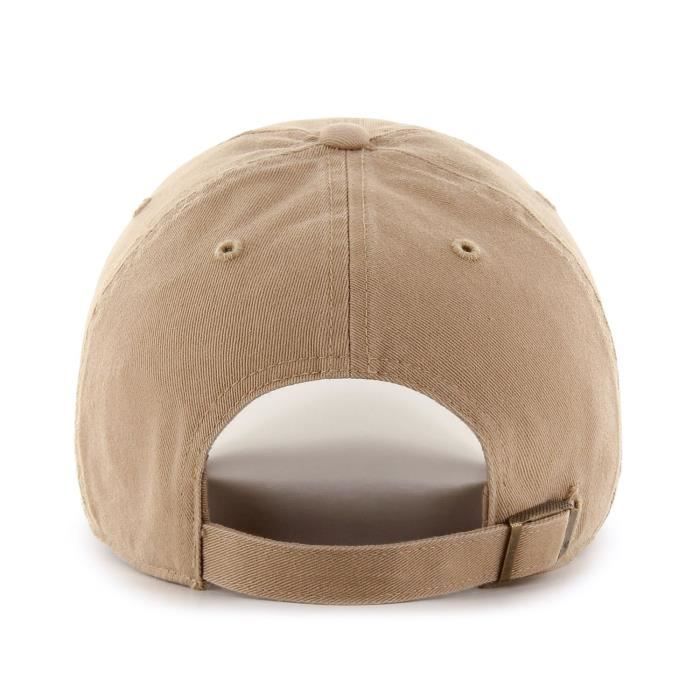 Casquette Strapback 47 Brand - CLEAN UP Los Angeles Dodgers khaki - Homme - 100% coton