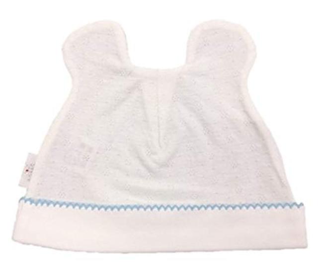 Angel Baby UV Protection Animal UV Made in T4035 Cap, Protection, Japan, Newborn, Spring/Summer, (Sax)
