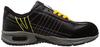 Nissin Rubber Hyper V #211 Work Shoes, Anti-Static, Oil-Resistant, Non-Slip, Lightweight, with Toe Cap, Men's, Black, Size 26.5