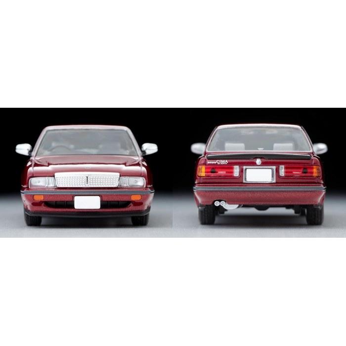 TOMYTEC Tomica Limited Vintage Neo LV-N340a Nissan Gloria Cima Type-II S (Red) 1990 1/64