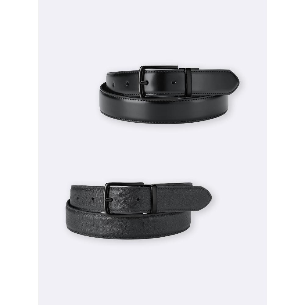 Gu By Uniqlo Leather Reversible Belt  Adjustable 
