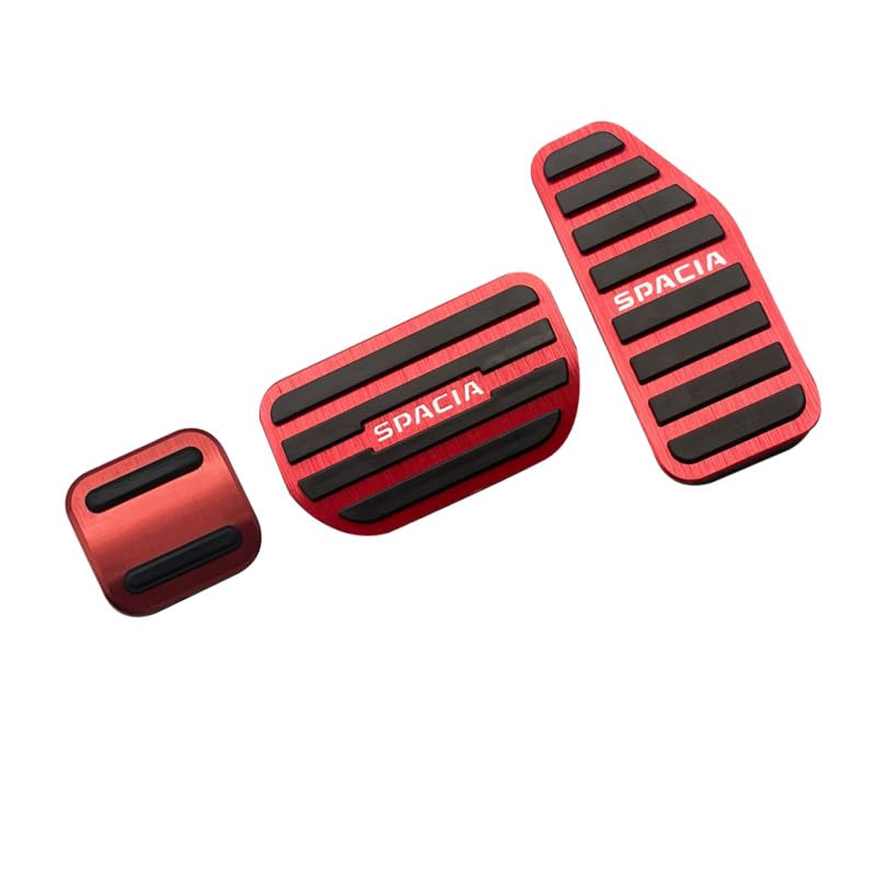 

TADOKAPATU Aluminum Alloy and Rubber Pedal Covers for Suzuki Spacia Custom Brake and Accelerator Covers for Safe Includes Installation Interior Fits