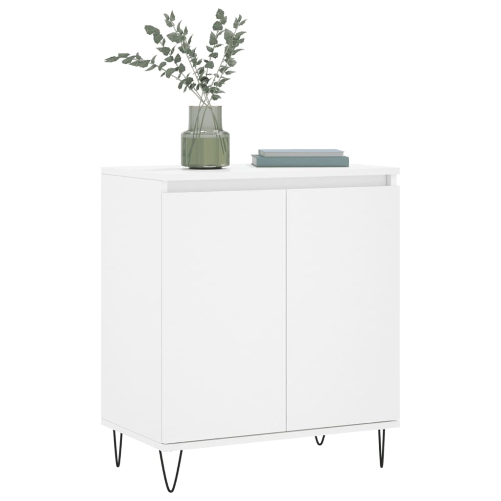 vidaXL Sideboard Weiß 60x35x70 cm Holzwerkstoff