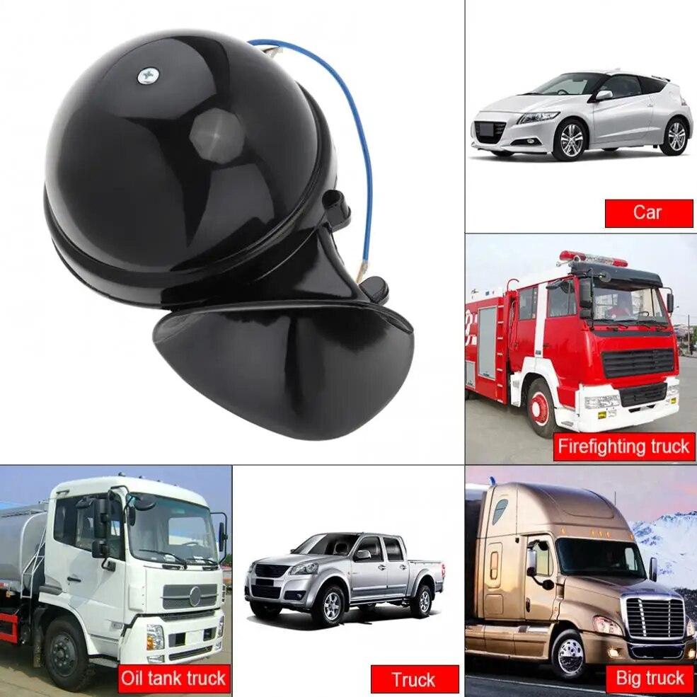 Super Loud 300db Electric Snail Horn Waterproof Universal 12V / 24V High Tone Speaker for Car Truck Boat Motorcycle