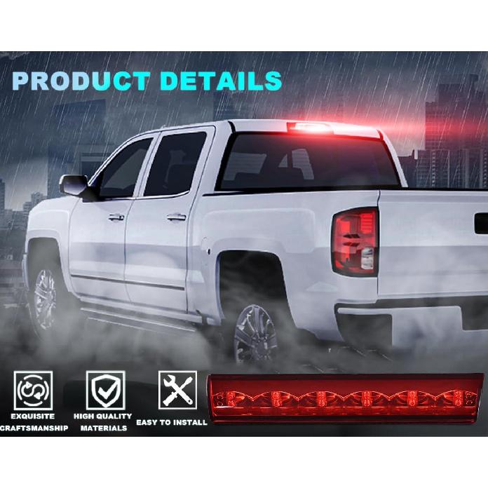 PIT66 LED 3Rd Brake Light Compatible With Truck Cap Topper Leer Are Century LED Recessed Cargo Light Parking Light High Mount Third Brake Light Lamp