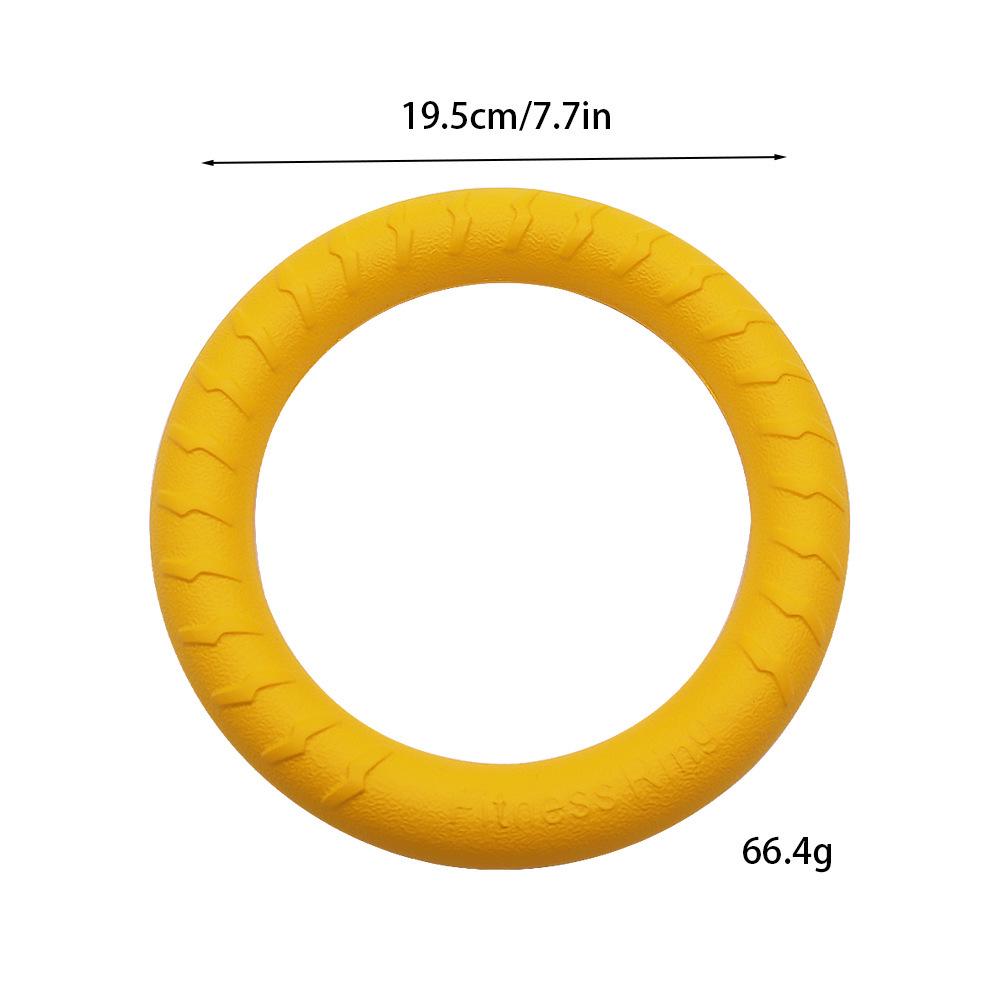 EVA Teething & Training Ring Set for Large Dogs - Bite-Resistant Frisbee & Toys for Border Collies