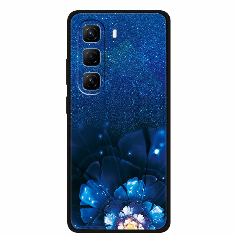 For Infinix Hot 60 Pro+ Case Cool Cartoon Soft Silicone TPU Black Cover For Infinix Hot 60 Pro Plus ShockProof Phone Case X6886