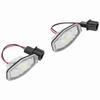 Pair of LED License Plate Lamp White Light 34100S0A013 Fit for Honda CivicPilotAccordOdyssey