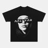 2026 Summer New Style Alyya Portrait Pattern Men's T-Shirt - Popular Fashion Round-neck Men's and Women's Matching Printed Te...