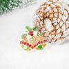 Women Girls Retro Refined Brooches Creative Christmas Bells Elegant Breastpin Pin Birthday Xmas Gift