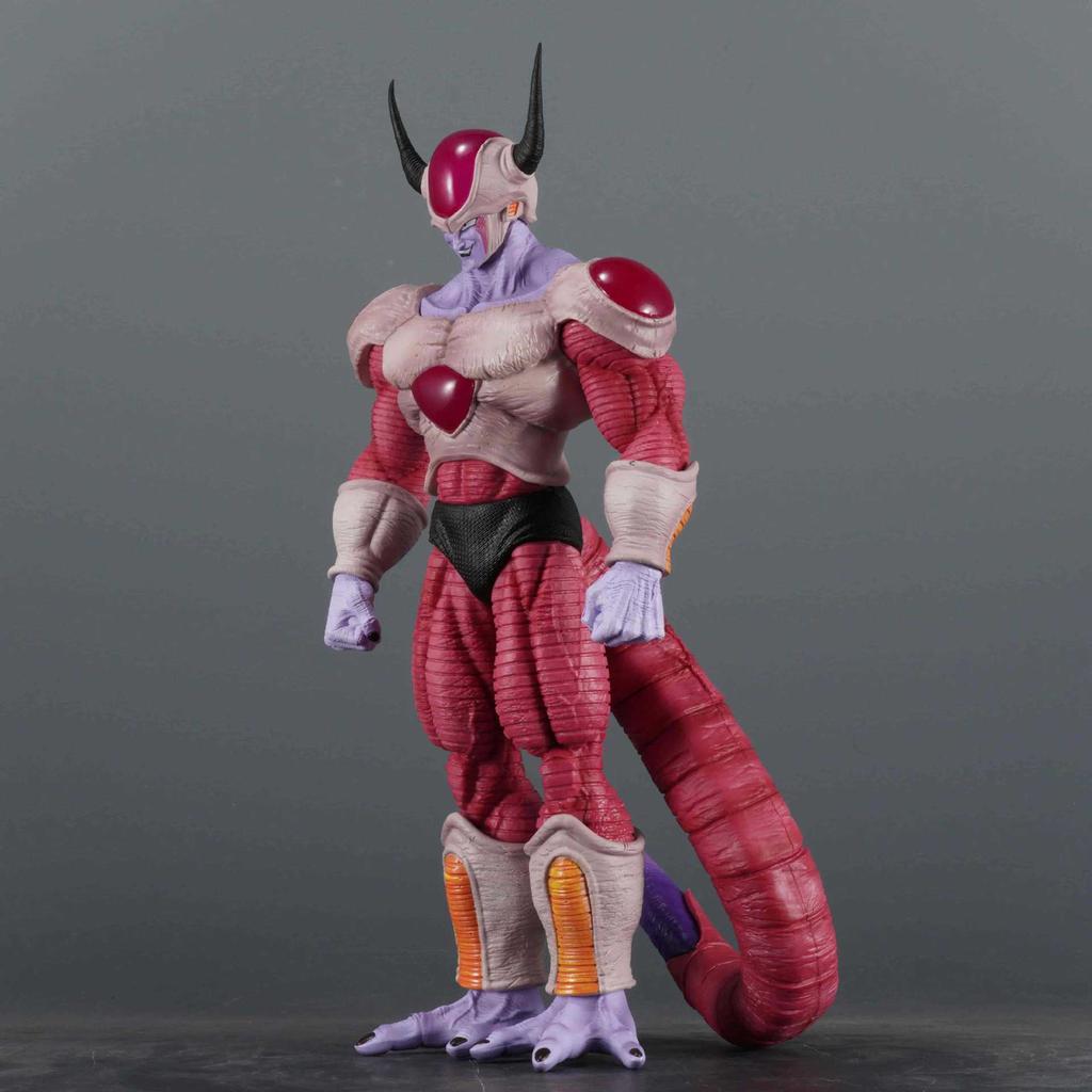 36CM Anime Dragon Ball Frieza Figure Action Second Form Collection Model Toys Gifts Z GK PVC Round Sensory Durable Elastic Compression Bouncy