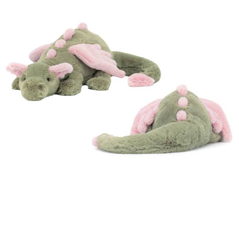 Jelly Cute Jc Stuffed Animal Plush Dragon Toys Holiday Gift Kids Bedroom Decor
