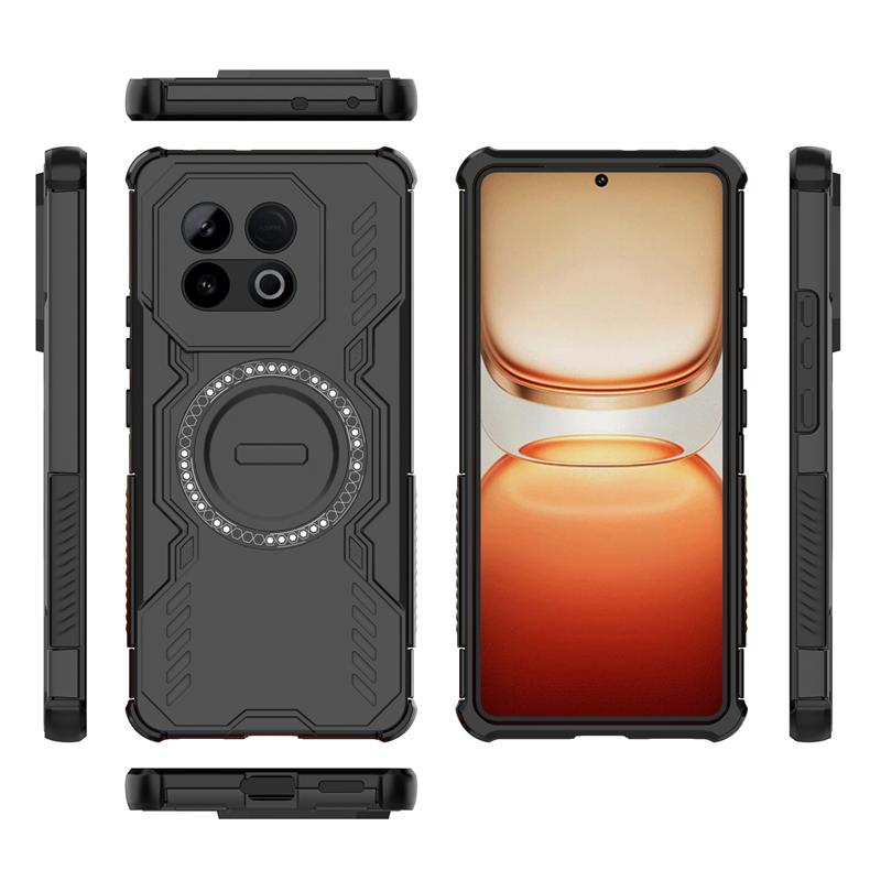 Case For Vivo iQOO Z10 Turbo Plus Magnetic Adsorption Wireless Charge Cover iQOO Z10Turbo Case For Vivo iQOO Z10 Turbo Plus Case