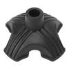 Cane Tip Walking Rubber Foot Pad Replacement 4 Prong Self Standing Non Slip Base