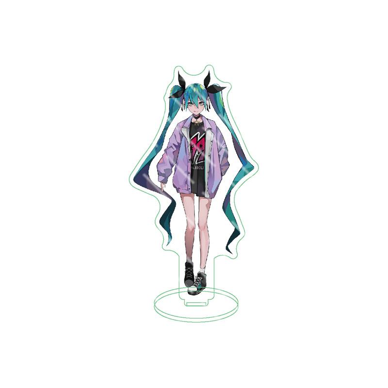 hatsune miku big card Hatsune Luo Tianyi Double-sided vertical ornament cute acrylic anime peripheral pvc girl birthday gift
