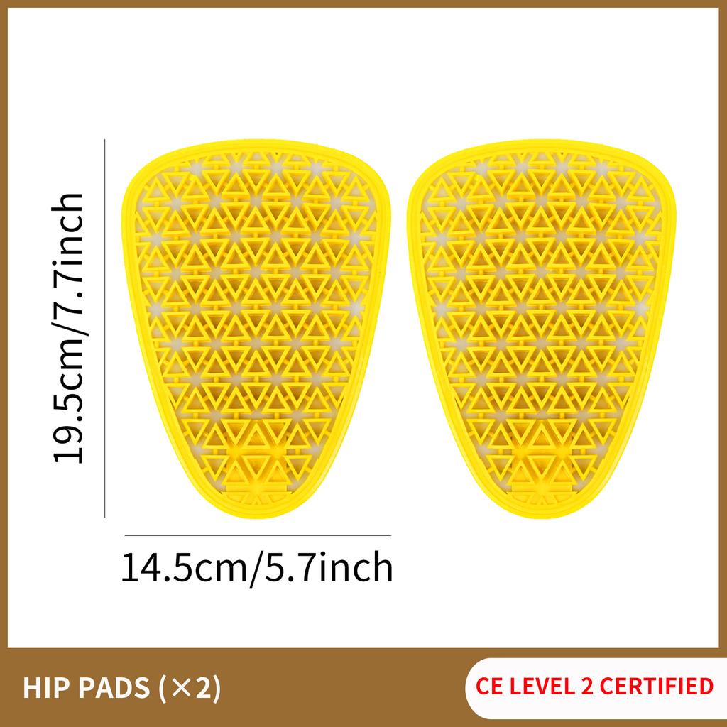 CE Level 2 Certified Motorcycle Pants Jeans Protective Gear Knee Hip Protection Motorbiker Riding Protective Kneepads Thicken