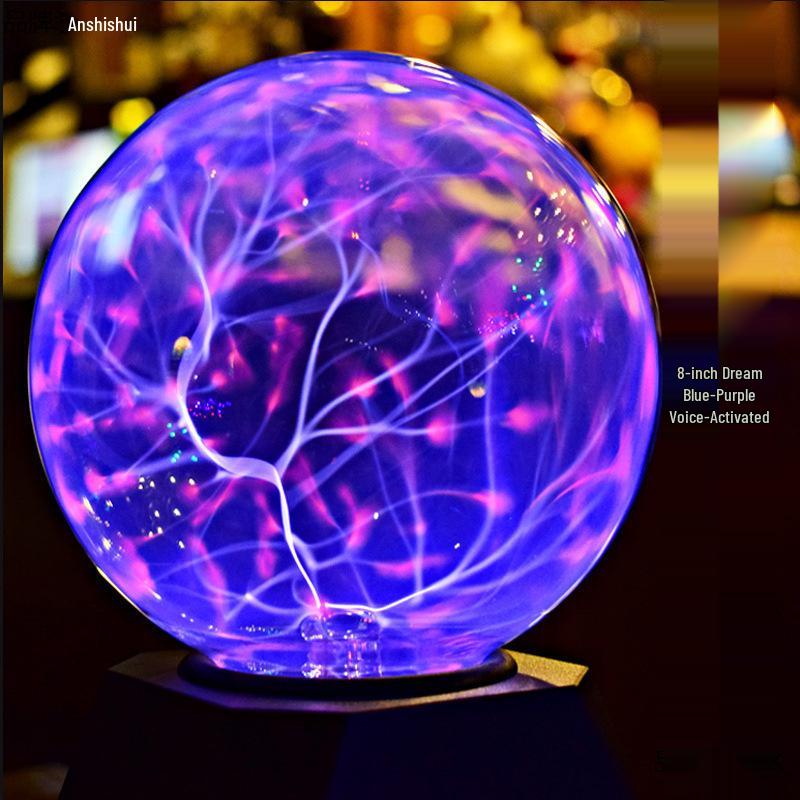 Children's Day Gift: Boy's Magic Plasma Crystal Ball - Electrostatic Induction Technology Ornament