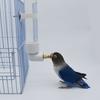 130ML Birds Water Dispenser Hangable Automatic Pet Birds Water Bottle Hanging Installation Transparent Visibility