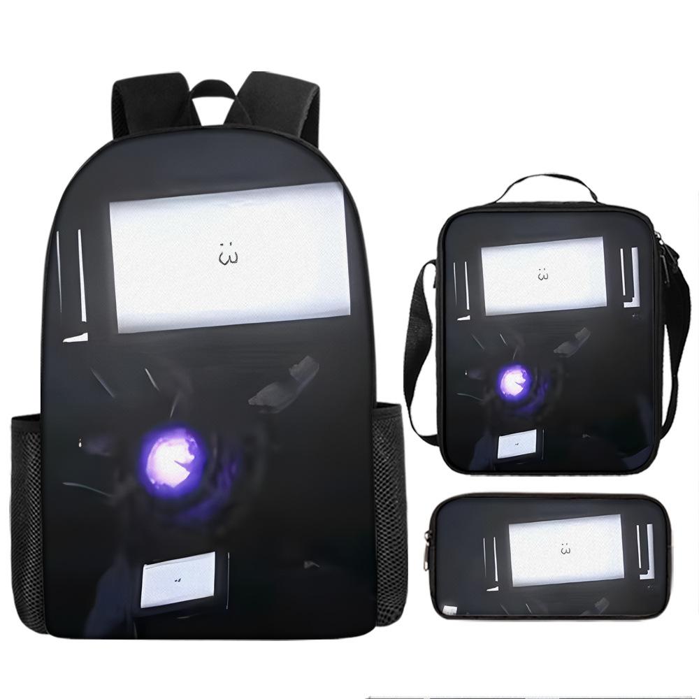 

Audio Man School Bag Large Capacity Backpack Primary School Students 3rd to 6th Grade Junior High School Girls Backpack Pencil Case