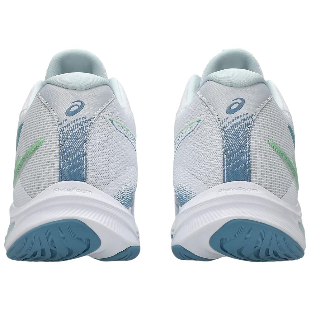 ASICS NETBURNER BALLISTIC FF MT 4 Breathable Support Volleyball Shoes Men's White Blue 1051A090-102