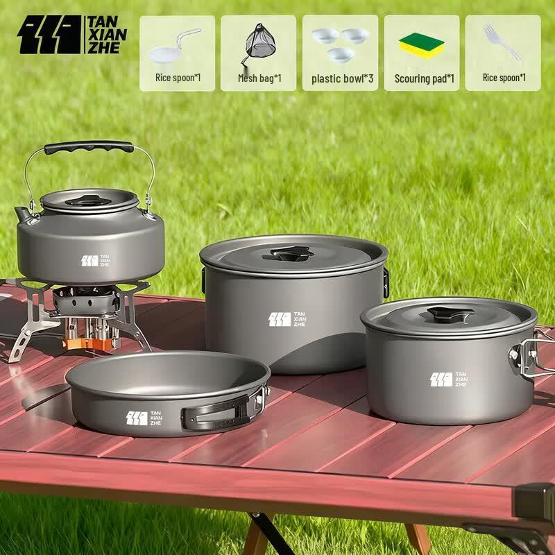 Explorer Outdoor Camping Cookware Set
