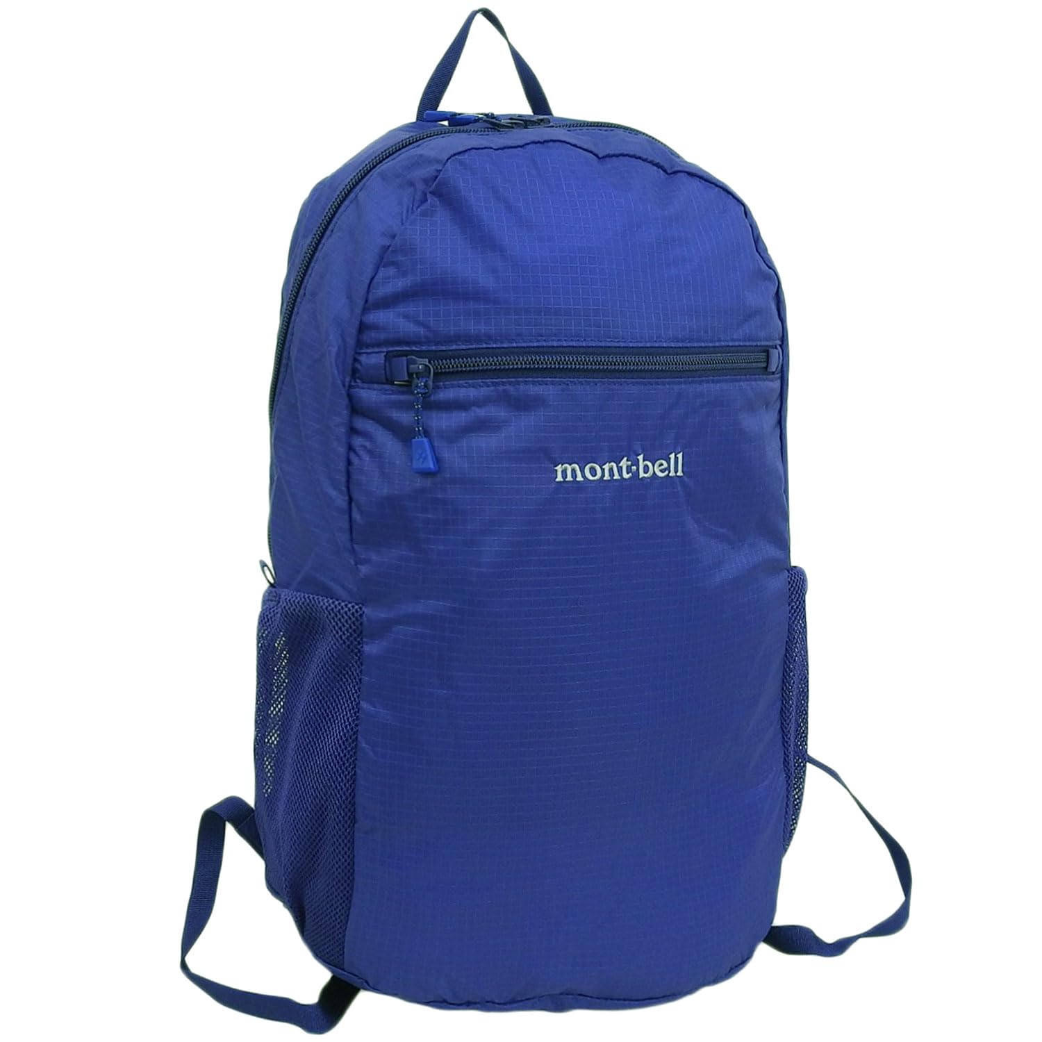 

Montbell Men s and Women s Foldable Nylon Backpack, Pocketable, Light Pack, Size 15, A4 Compatible, 1133470 (Blue)