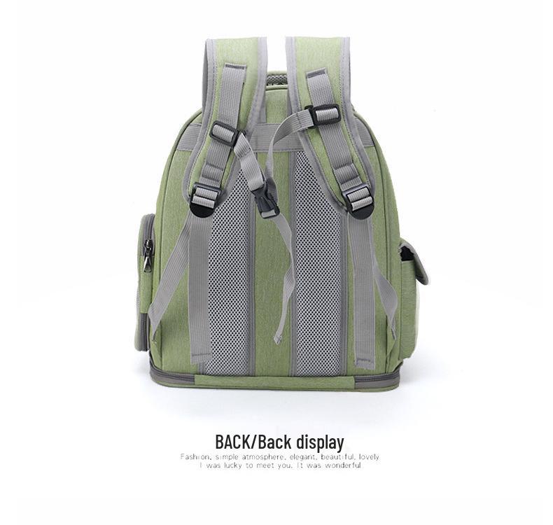 Tragbarer atmungsaktiver Raumkapsel-Haustierrucksack für Katzen und Hunde