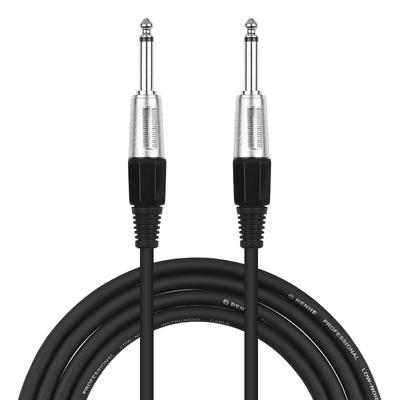 Black Guitar Cable Musical Instrument Audio Cable for Black Guitar Cable Musical Instrument Audio Cable for