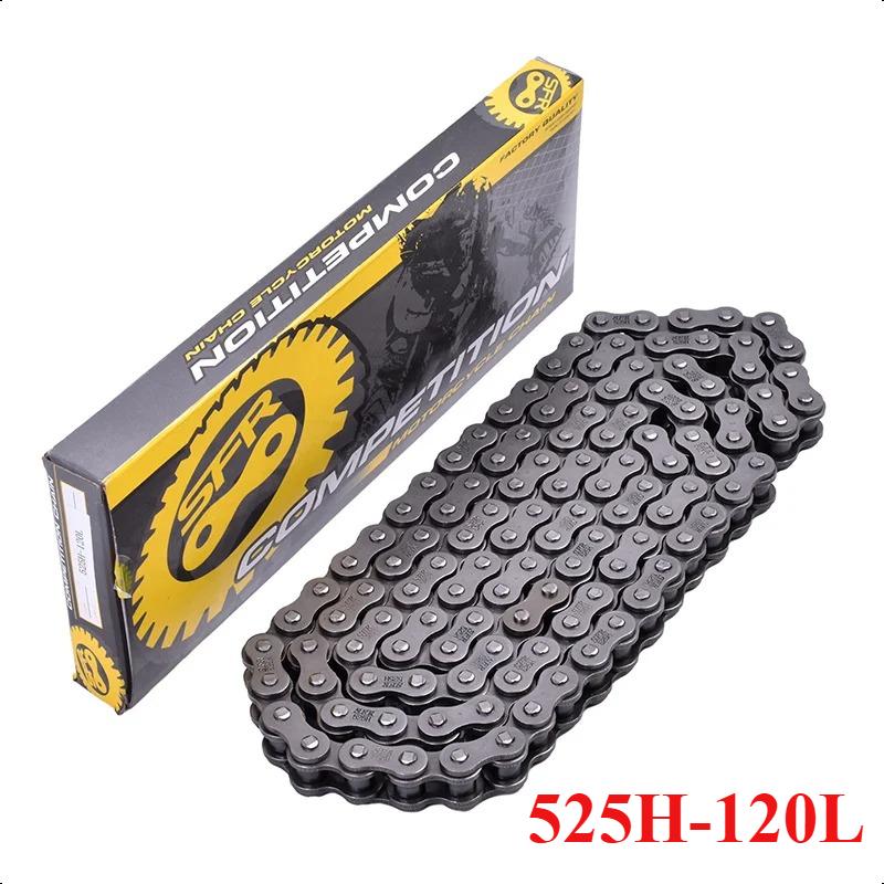 Universal Motorcycle Chain Drive Chain 525H Cha 120 Links for ATV Quad MX Enduro Motard Racing