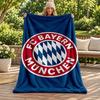 FC Bayern Munchen blanket Flannel Blanket Soft Cozy Plush Throw for Sofa Bed Lightweight Home Decoration Gifts for Christmas various holidays