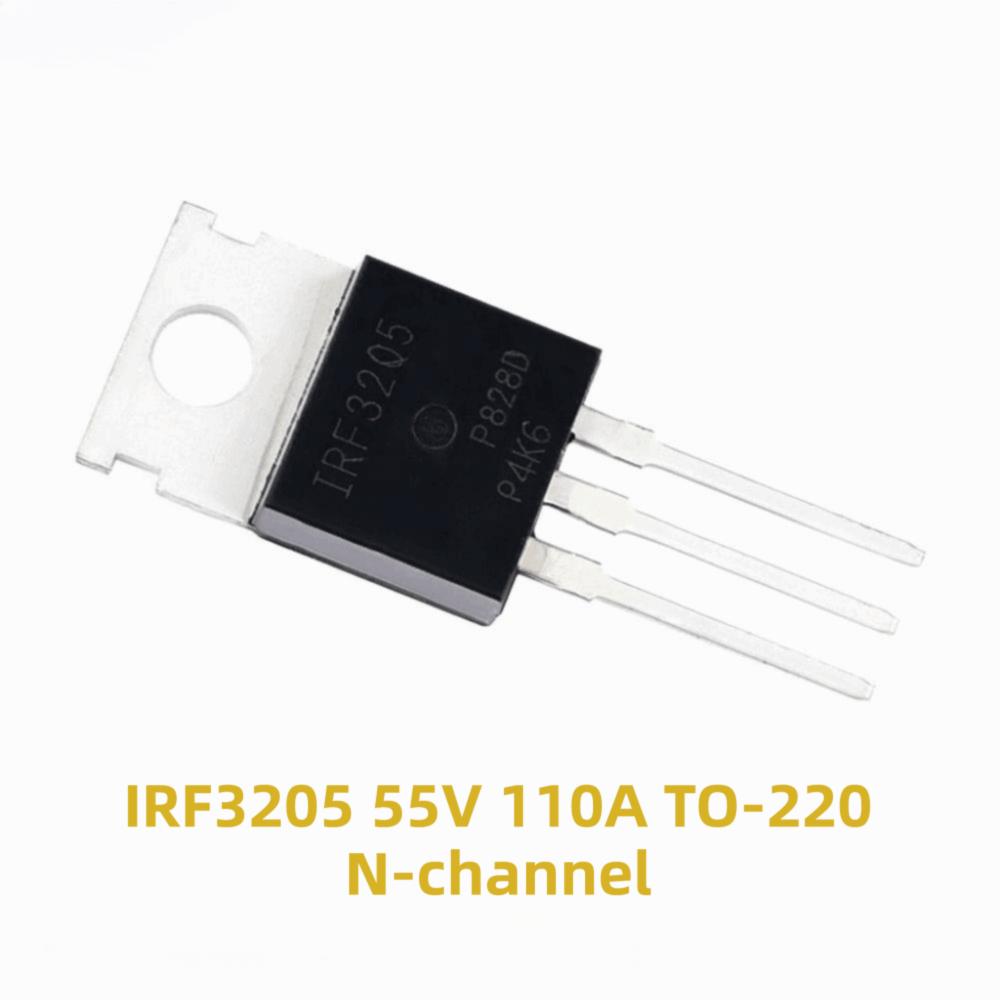 10Pcs IRFZ44N IRF3205 Voltage Regulation Module IRF1404 Power MOSFET Transistor Power Module  Module