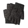 Warm Half Finger Gloves Non-slip Skiing Gloves New Driving Mittens  Unisex