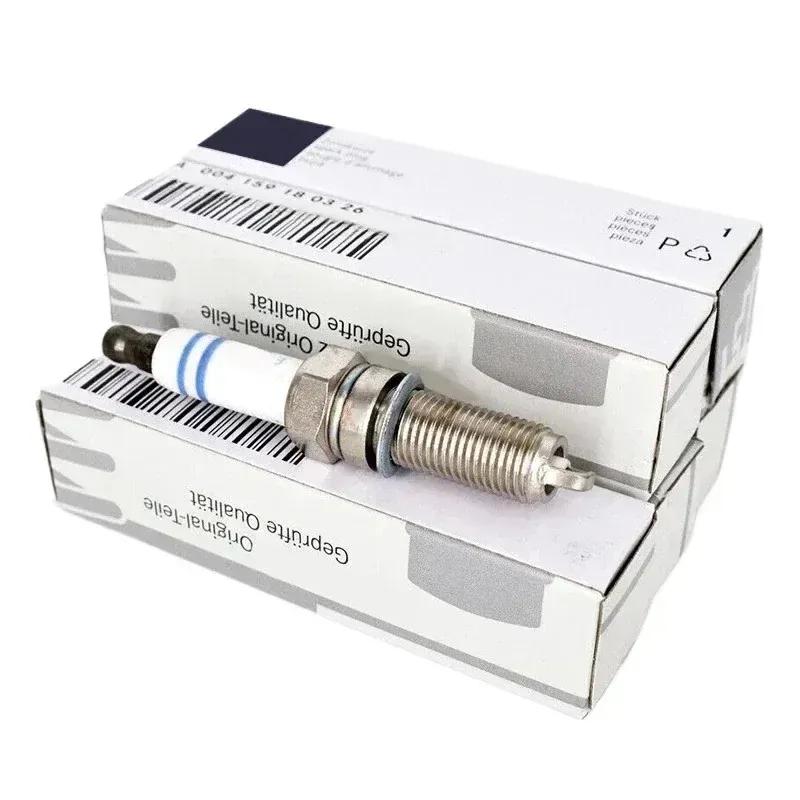 4/6pcs A004159180326 Y7MPP33 Iridium Spark Plug For MercedesBenz C250 C300 C350 GL550 R350 SLK250 CLS550 S400 ML350 E350