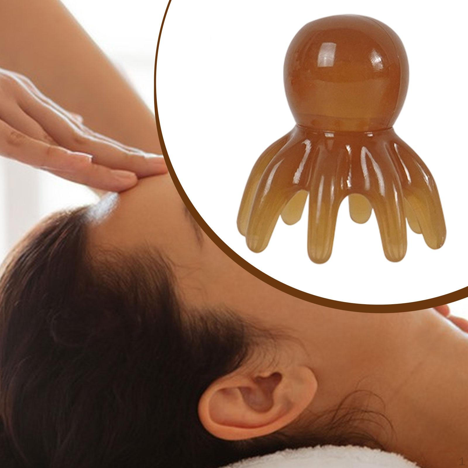 

Head Massage Comb Acupressure Comfortable Grip Portable Men Women Ergonomic Cute Scalp