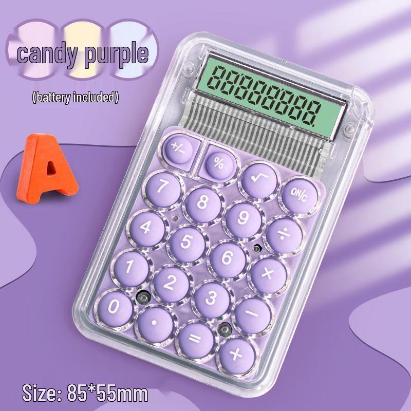 

Transparent Mini Portable Child s Calculator - Cute, High Value, Small Counter